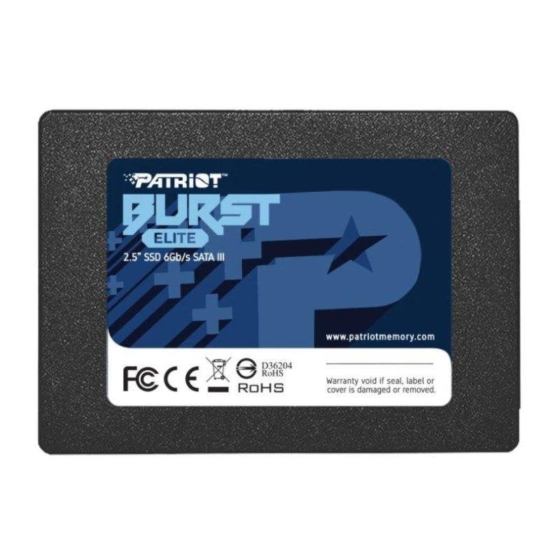Patriot Disque Dur Patriot Burst Elite 480GB SSD 2.5 6 Gbit s Haute Fiabilité