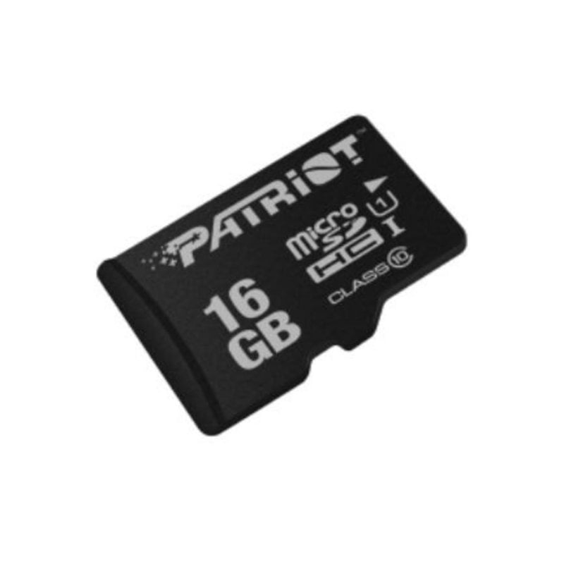 Patriot Carte MicroSD Patriot PSF16GMDC10 16GB UHS-I Classe 10 80MB s Black