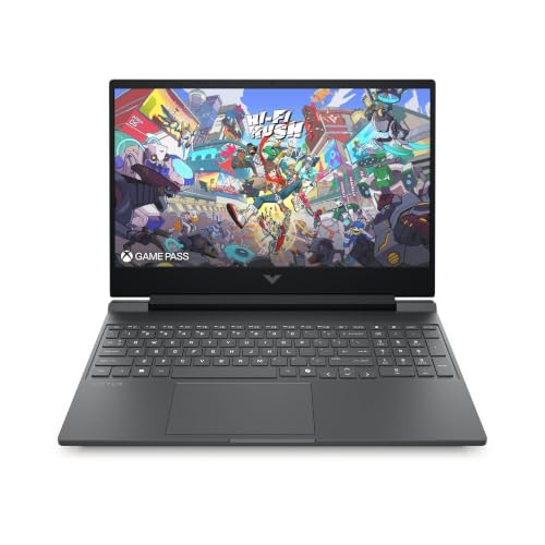 HP HyperX Victus 15-fa2700sf Ordinateur Portable Gaming 15.6 FHD IPS, PC Portable Gamer (Intel Core i5-13420H, RAM 8 Go, SSD 512 Go, RTX 3050 6GB VRAM, Windows 11), Laptop Argent, AZERTY