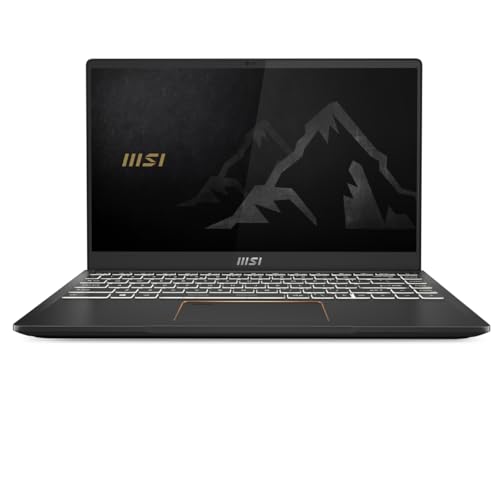 MSI Summit E14 Evo Ordinateur portable professionnel ultra fin FHD 14 Intel Core i5-1240P Iris Xe 16 Go LPDDR5 512 Go NVMe SSD, USB Type-C avec chargement PD, Thunderbolt 4, TPM 2.0, Win 11 Pro