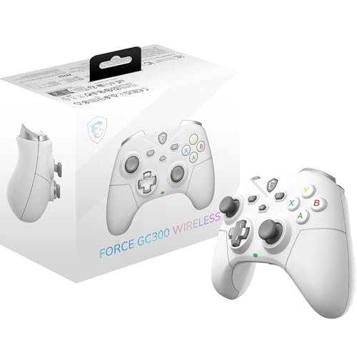 MSI Manette MSI FORCE GC300 Wireless White Dual USB PC Android White