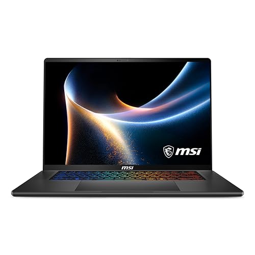 MSI Ordinateur portable de jeu Stealth 16 AI 16 po QHD 240 Hz OLED, Intel® Core Ultra 9 386H, RTX 5070Ti, 32 Go DDR5, 1 To NVMe SSD, Windows 11 Home