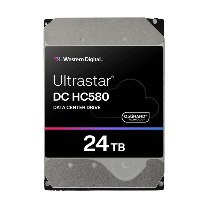western-digital Disco Duro Western Digital 24TB HDD 7200rpm Ultrastar DC HC580 SATA 512MB Enterprise