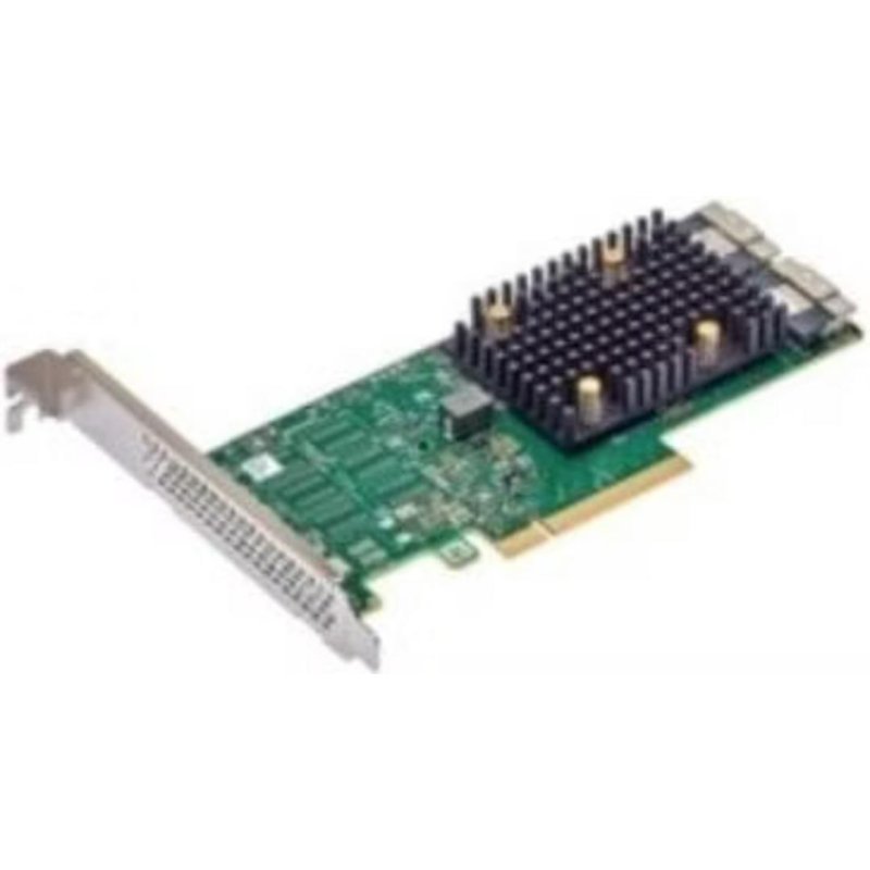 Broadcom Carte Réseau Broadcom 9600-8i8e PCIe 4.0 12 Gbit s 16 Ports Low Profile