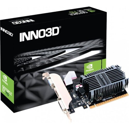 INNO3D - Carte Graphique - NVIDIA GeForce GT710 Low Profile Passive - 2 Go