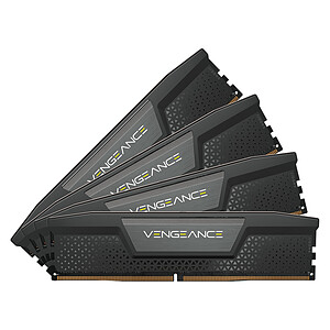 Corsair Vengeance DDR5 64 Go 4 x 16 Go 5600 MHz CL36 Black
