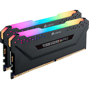 Corsair Kit de mise A� niveau LED RVB Black Corsair Vengeance Pro