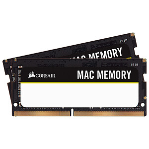 Corsair Mac Memory SO DIMM 32 Go 2x16Go DDR4 2666 MHz CL18
