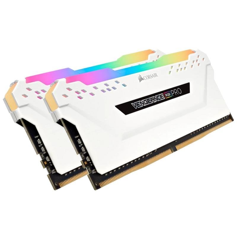 Corsair Mémoire RAM Corsair Vengeance RGB Pro 16Go 2x8Go DDR4 3200MHz CL16 Multicolore Intel XMP