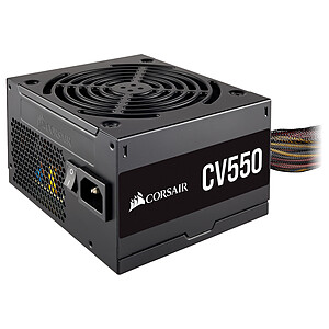 Corsair Corsair CV550 unitA� d alimentation d A�nergie 550 W 20 4 pin ATX ATX Black