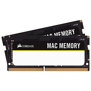 Corsair Mac Memory SO DIMM 64 Go 2x 32 Go DDR4 2666 MHz CL18
