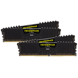 Corsair Vengeance LPX Series Low Profile 128 Go 4 x 32 Go DDR4 3200 MHz CL16