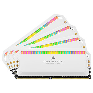 Corsair Dominator 32 Go 4x8Go DDR4 3200 MHz CL16 White
