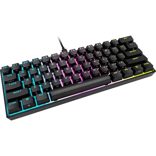Corsair K65 RGB Mini 60 Clavier USB Allemand Noir