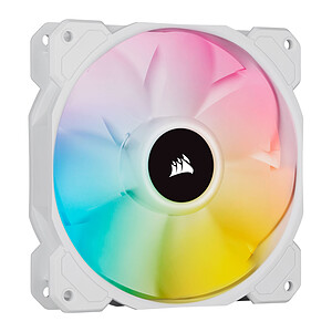 Corsair SP120 RGB Elite - White - 120 mm ( 5 de rA©duction avec le code promo VAULT )