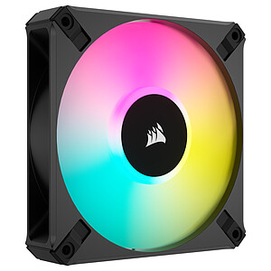 Corsair Corsair iCUE AF120 RGB ELITE Ventilateur PWM 120 mm Black