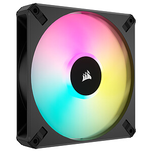 Corsair Corsair iCUE AF140 RGB ELITE Ventilateur PWM 140 mm Black