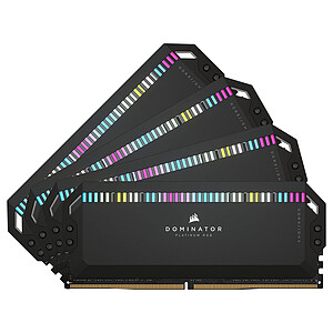 Corsair Dominator RGB Black 4 x 16 Go 64 Go DDR5 6400 MHz CL32

