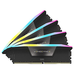 Corsair Vengeance DDR5 96 Go 4 x 24 Go 5600 MHz CL40 Black
