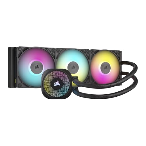 Corsair Icue Link Titan 360 Rx Rgb - Sistema Di Raffreddamento A Liquido Del Processore - Dimensioni Del Dissipatore 360 Mm - (per Lga1851, Lga1700