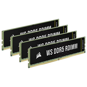 Corsair WS DDR5 RDIMM 128 Go 4 x 32 Go 5600 MHz CL40