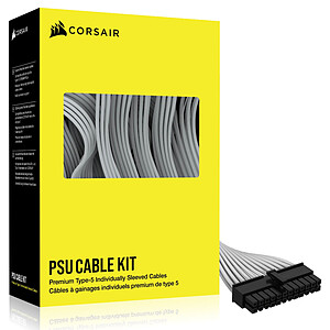 Corsair Premium Kit de Cable de demarrage type 5 Gen 5 White
