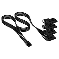 Corsair Premium Cable d alimentation SATA 4 connecteurs type 5 Gen 5 Black
