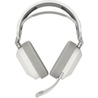 Corsair HS80 Max Wireless Casque de Jeu Multiplateforme avec Bluetooth Dolby Atmos Microphone de Qualite Professionnelle Compatible iCUE PC Mac PS5 PS4 Mobile White
