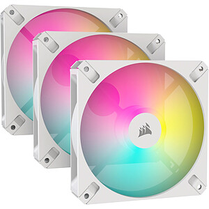 Corsair iCue AR120 Digital RGB White - 120 mm (Pack de 3)