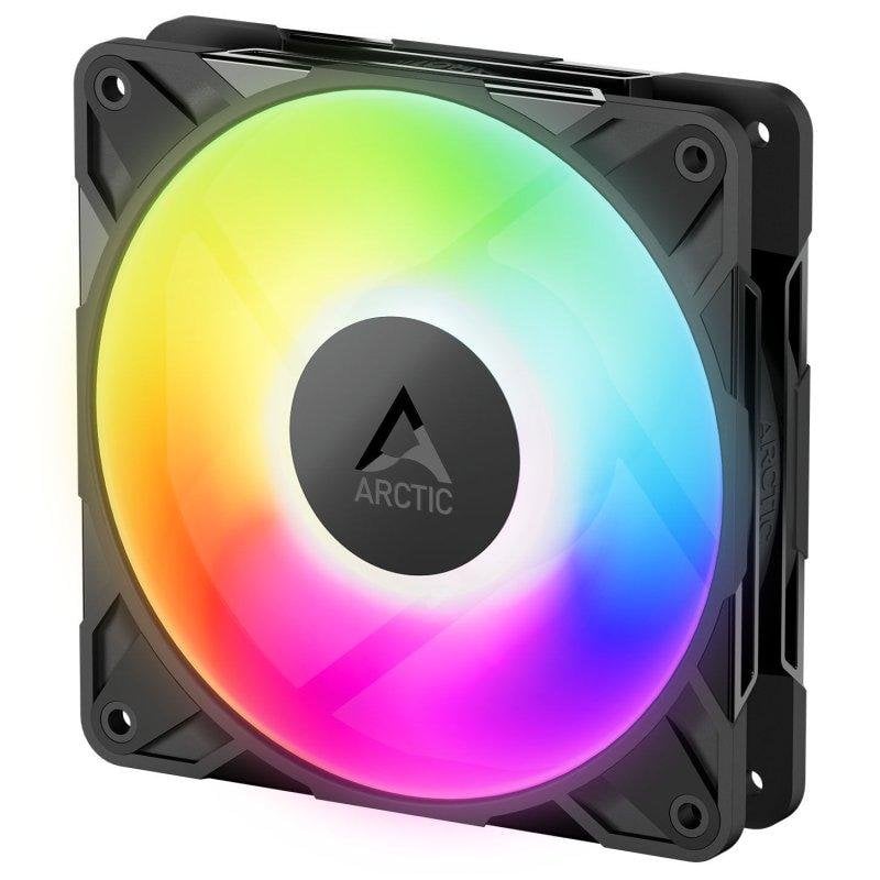 Arctic Ventilateur supplémentaire Arctic P12 Pro PWM PST ARGB 120mm 3000RPM éclairage multicolore