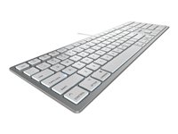 Cherry CHERRY KC 6000C FOR MAC - clavier - US - Silver Peripherique d'entree