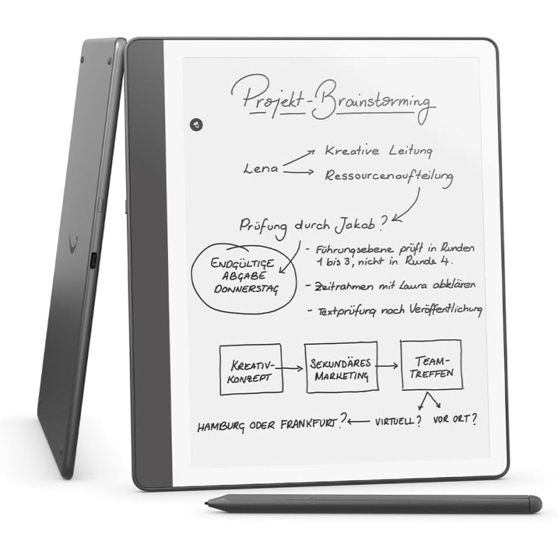 Amazon Kindle Scribe 2024 - Liseuse numérique 10,2 pouces 16 Go avec stylet Grey tungstène haut de gamme