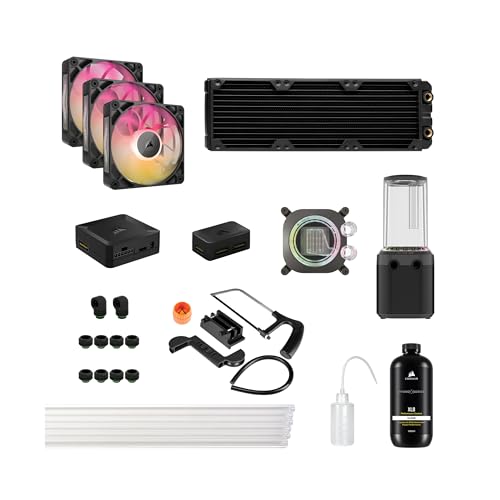 Corsair Refrigeration Liquide Corsair iCUE Link XH505i RX360 360 mm 3 Ventilateurs RGB Hub
