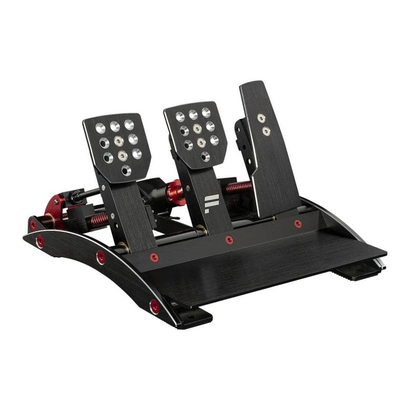 Fanatec Pédale Fanatec ClubSport V3 - Capteurs sans contact, performance de freinage de 90 kg, construction métal