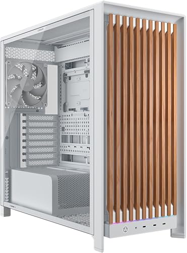 Corsair Boîtier PC Mid-Tower CORSAIR FRAME 5000D WOOD RS White Oak