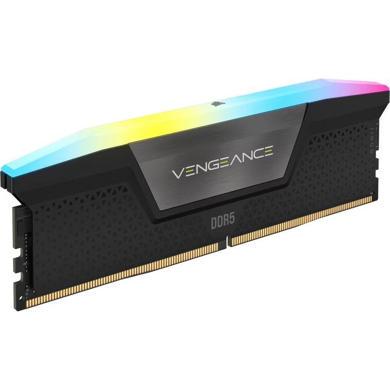 Corsair Mémoire RAM Corsair Vengeance RGB 32Go 1x32Go DDR5 5200MHz CL40 AMD EXPO RGB