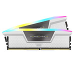 Corsair Vengeance RGB White 2 x 32 Go 64 Go DDR5 6000 MHz CL30
