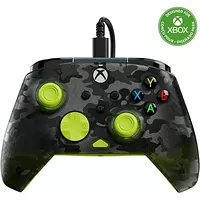 Manette de jeu Xbox Series XS Xbox One et PC Rematch Core RGB Filaire Camouflage Black Yellow TURTLE BEACH
