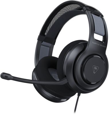 Turtle Beach Atlas 200 Noir Xbox Casque de Gaming Multi-Plateforme Filaire w transducteurs Nanoclear de 50 mm pour Xbox, PlayStation, PC