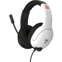 Casque Gaming filaire Turtle Beach Airlite Fit White et Black pour Nintendo Switch 2 Nintendo Switch Nintendo Switch Lite et Nintendo Switch Modele OLED
