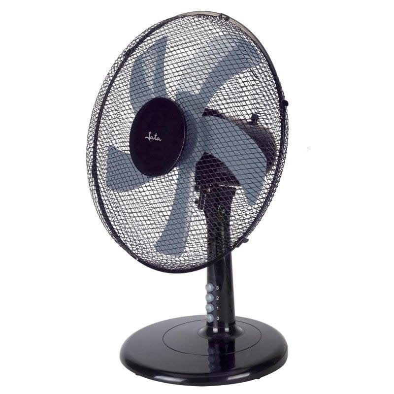 Jata Ventilateur de Table Jata JVVM3125 50W 43cm 3 Vitesses Oscillation Tête Inclinable