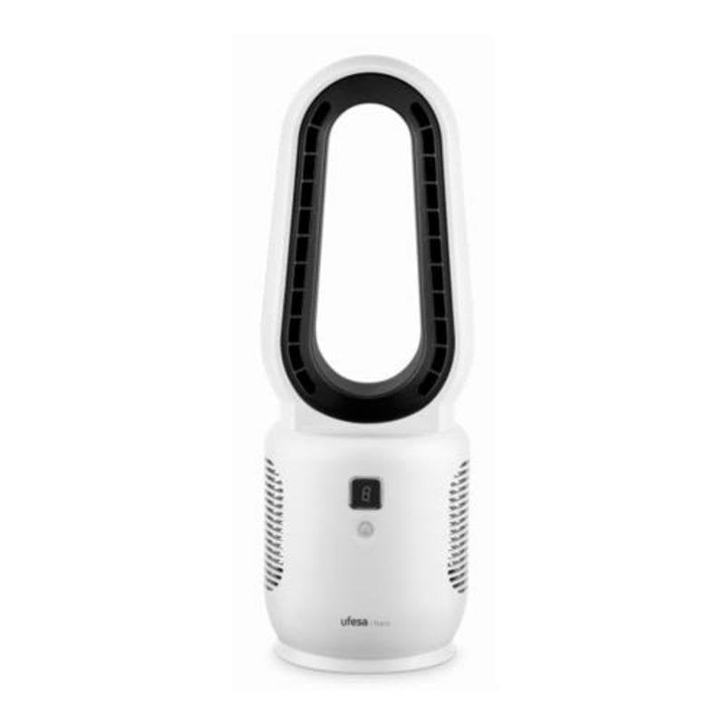 Ufesa Ventilateur Colonne de Table Ufesa 10W 3 Vitesses Batterie Rechargeable LED USB-C