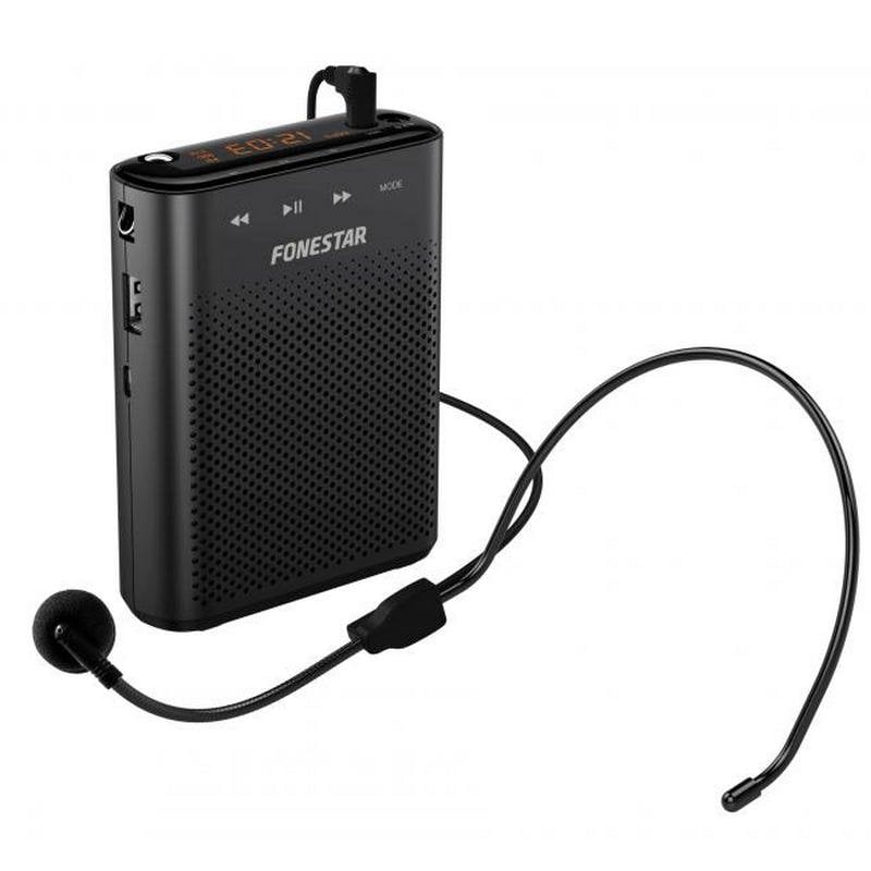 fonestar Fonestar ALTA-VOZ-30 Amplificateur vocal portable USB MicroSD MP3 Black
