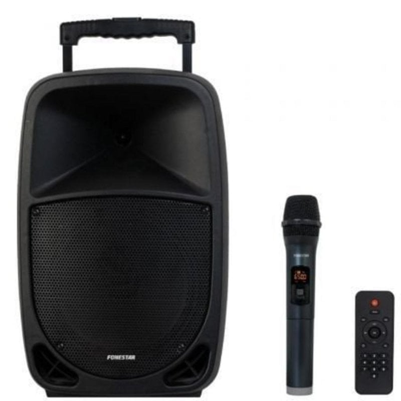 fonestar Altavoces Fonestar Malibu-310 Portable Bluetooth 100W con micrófono inalámbrico UHF