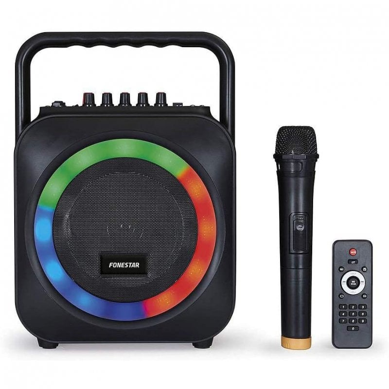 fonestar Fonestar BOX-35LED Enceinte Bluetooth avec Karaoké 35W Black