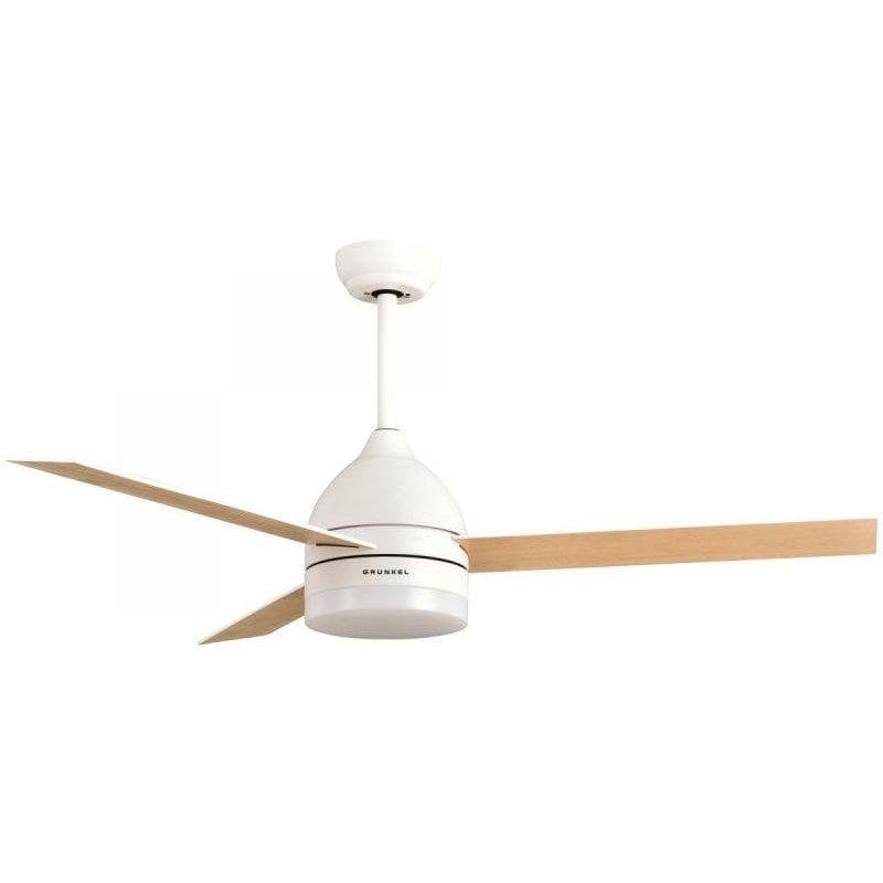grunkel Ventilateur de Plafond avec Lumière Grunkel SKYECO-52 25W 132cm 6 Vitesses Télécommande Mode Brise
