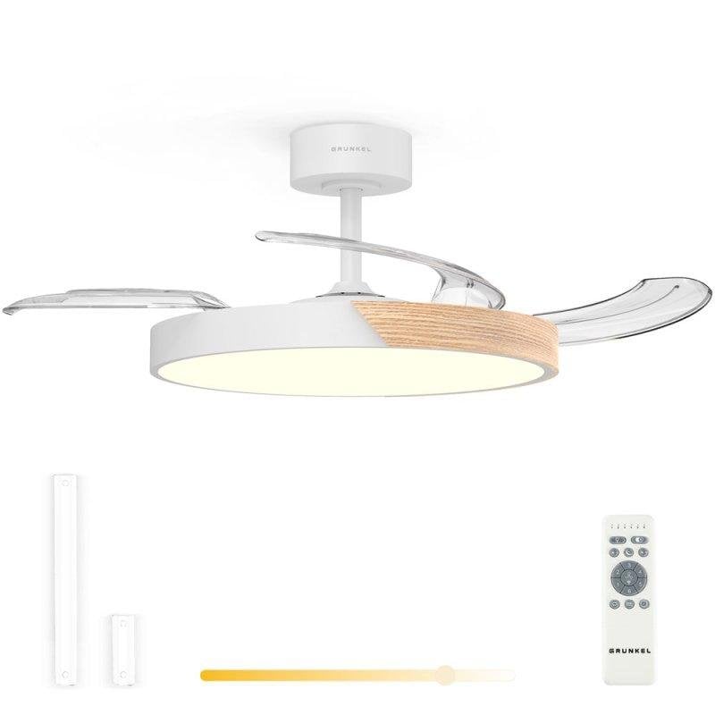 grunkel Ventilateur de plafond Grunkel Skydual42 42 pouces DC LED 6 vitesses