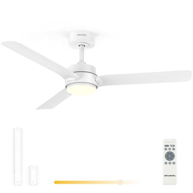 grunkel Ventilateur de plafond Grunkel Skyeasy47 47 pouces LED 30W DC 6 vitesses