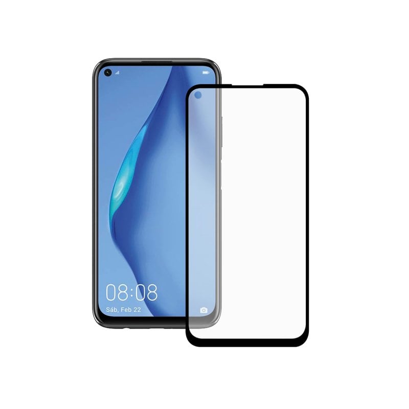 ksix Ksix Verre Trempé 9H Extreme 2.5D Bord Black pour Huawei P40 Lite