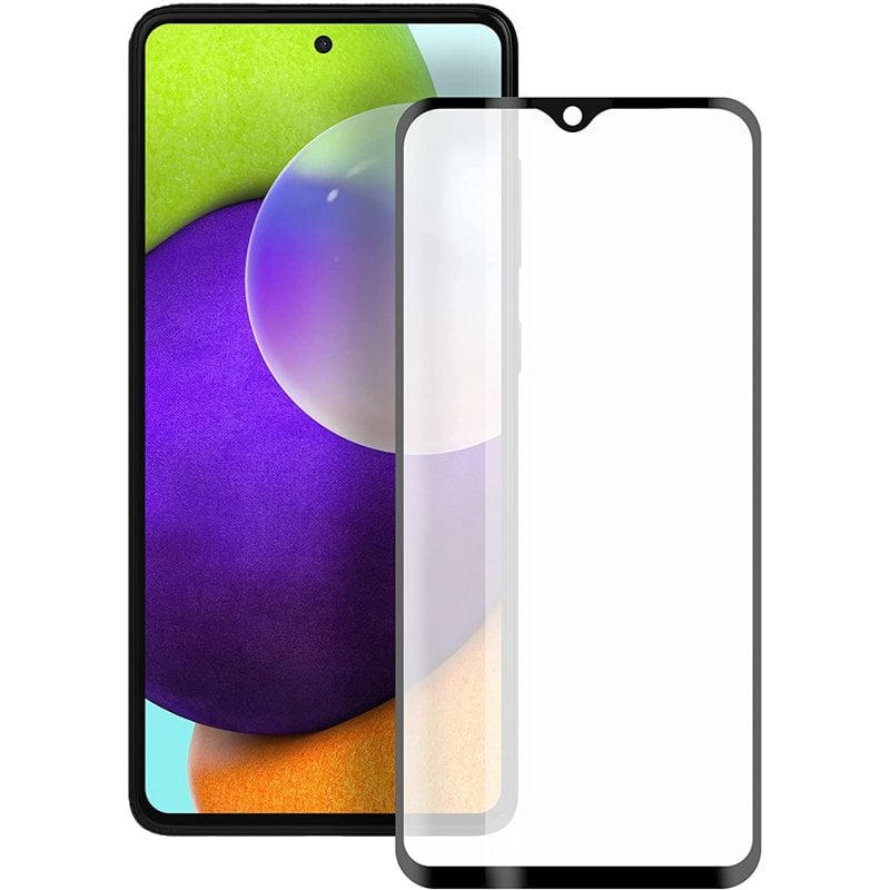 ksix Ksix Protector Extreme 2.5D Verre Trempé 9H Bord Black pour Samsung Galaxy A03